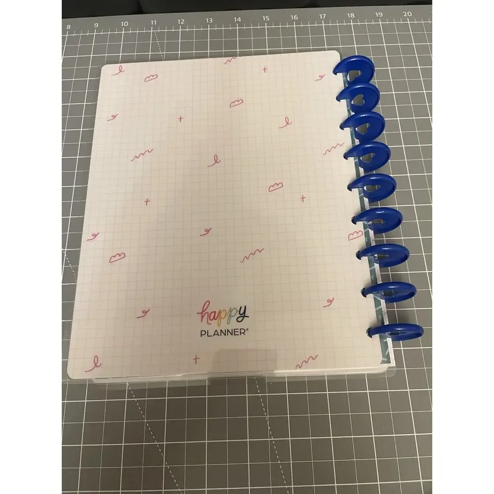 Happy Planner Classic Squad Girls Planner 12 Months 9 Disc Vertical Color Block
